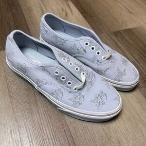 NEW Vans Authentic 'Love You To Death' sneaker in the Ballad Blue/True White